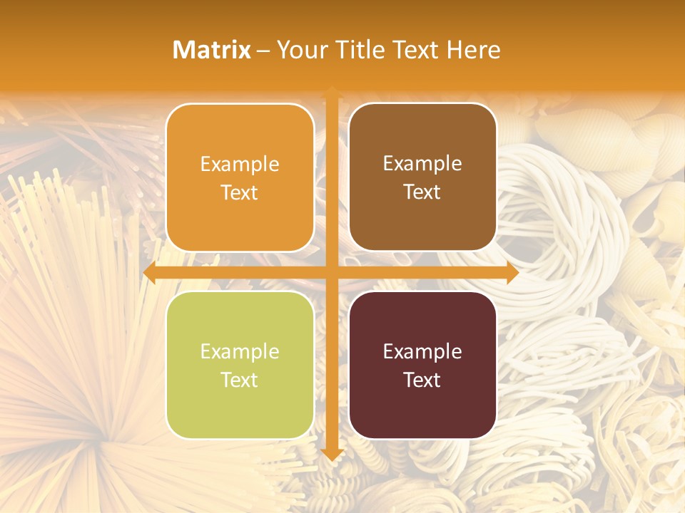 Dozen Eggs Fruit Sausage PowerPoint Template