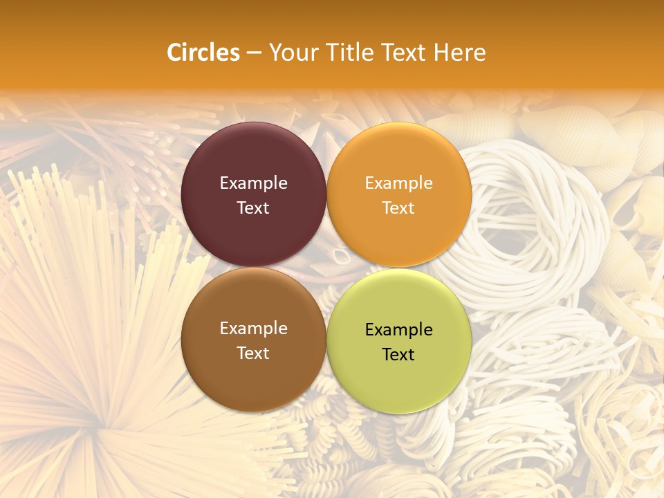 Dozen Eggs Fruit Sausage PowerPoint Template