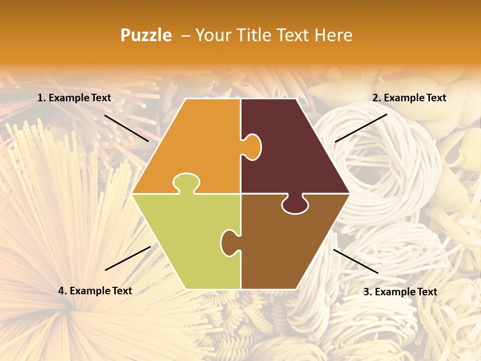 Dozen Eggs Fruit Sausage PowerPoint Template