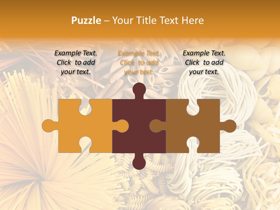 Dozen Eggs Fruit Sausage PowerPoint Template