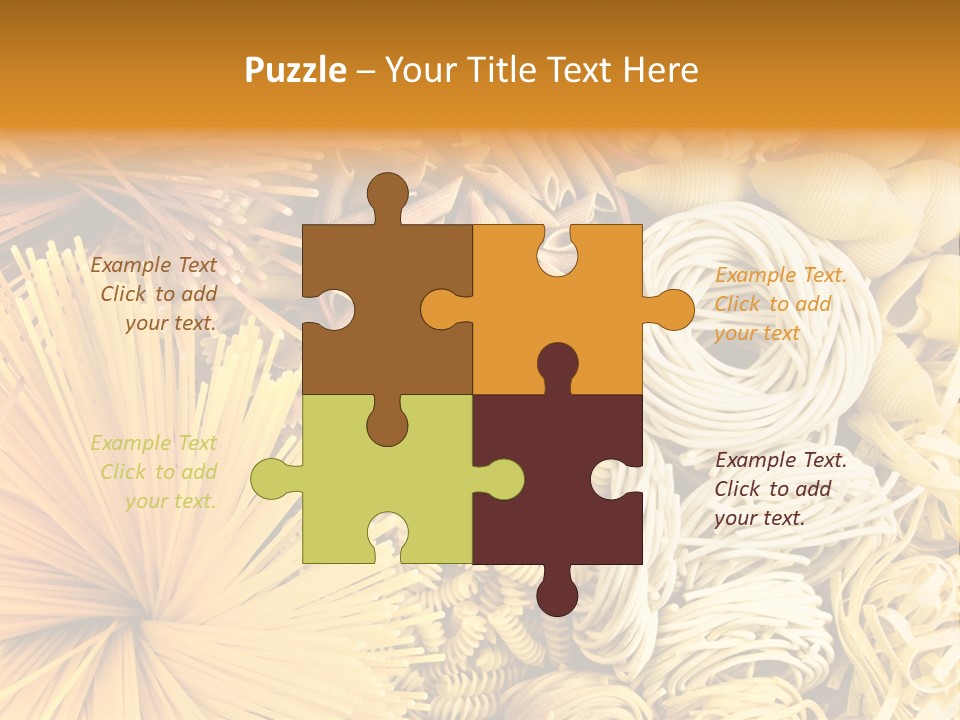 Dozen Eggs Fruit Sausage PowerPoint Template