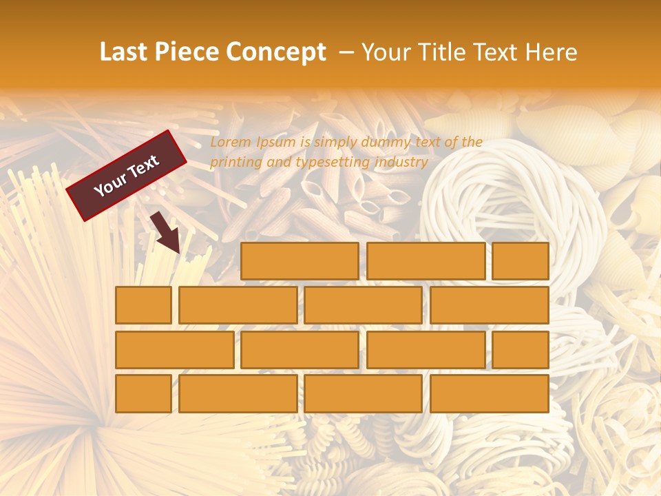 Dozen Eggs Fruit Sausage PowerPoint Template