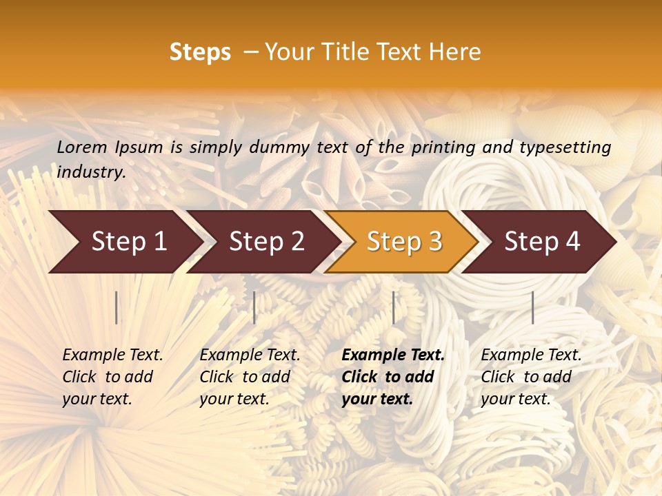 Dozen Eggs Fruit Sausage PowerPoint Template
