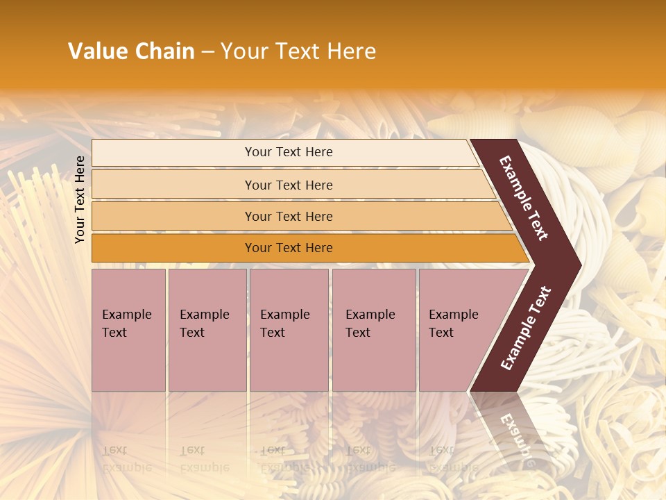 Dozen Eggs Fruit Sausage PowerPoint Template