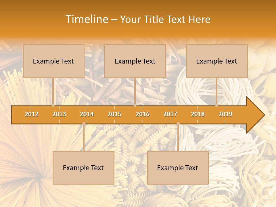 Dozen Eggs Fruit Sausage PowerPoint Template