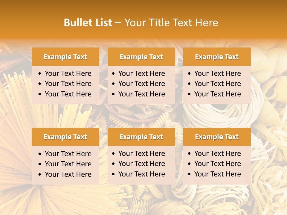 Dozen Eggs Fruit Sausage PowerPoint Template