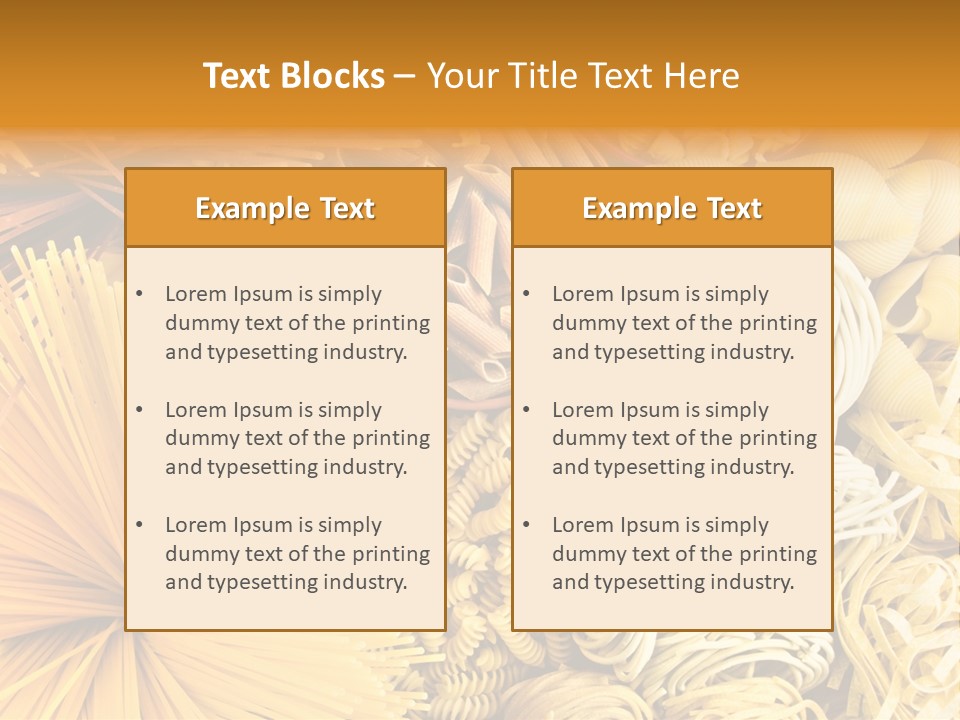 Dozen Eggs Fruit Sausage PowerPoint Template