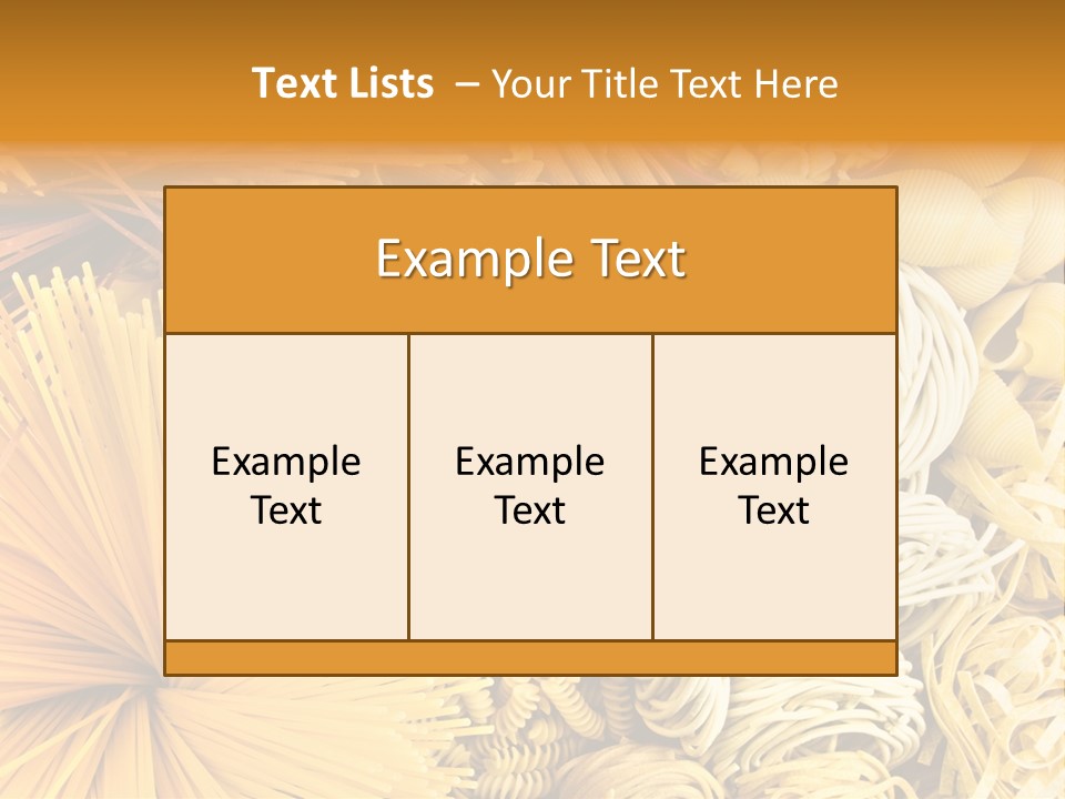 Dozen Eggs Fruit Sausage PowerPoint Template