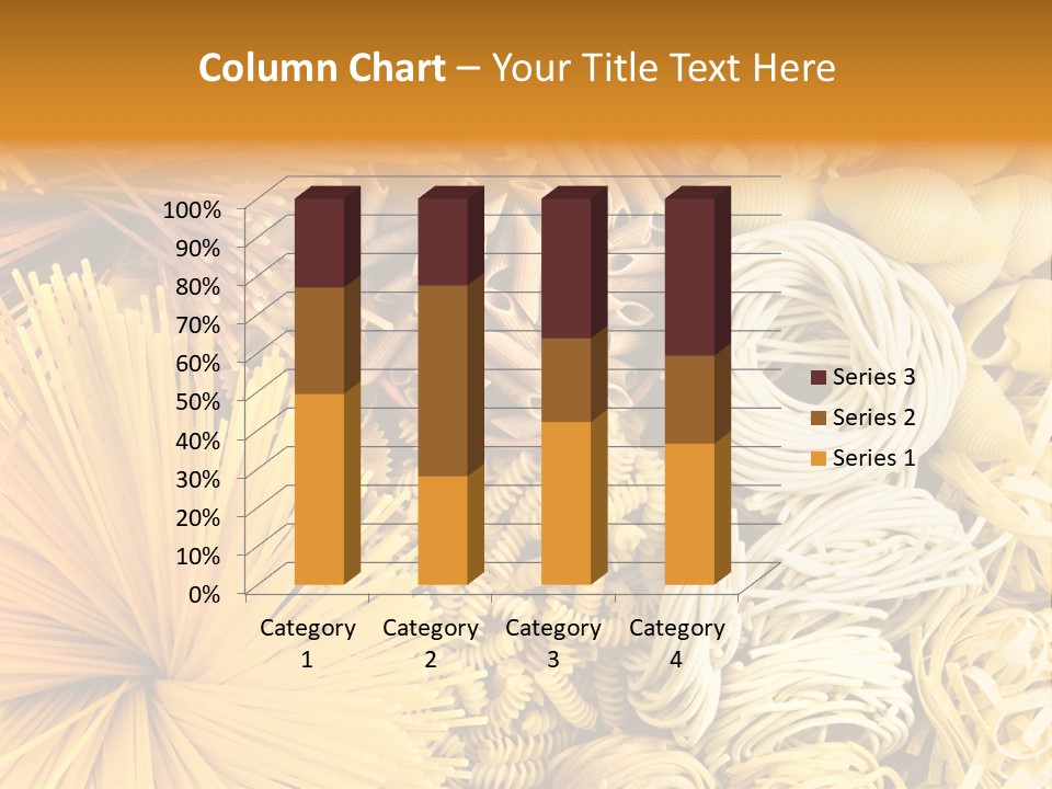 Dozen Eggs Fruit Sausage PowerPoint Template