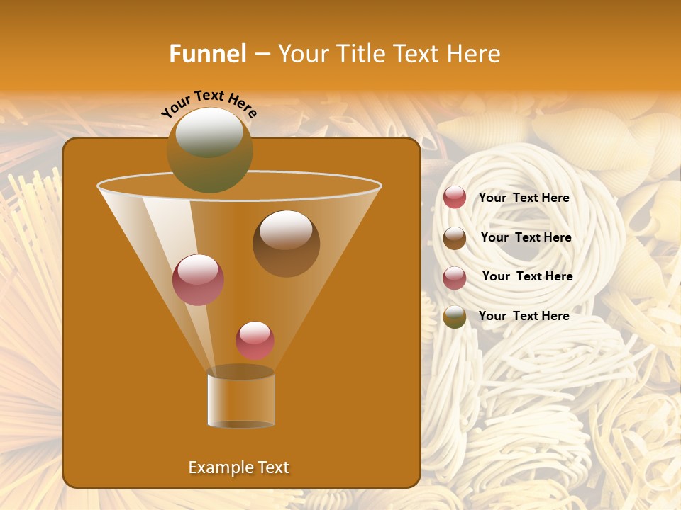 Dozen Eggs Fruit Sausage PowerPoint Template