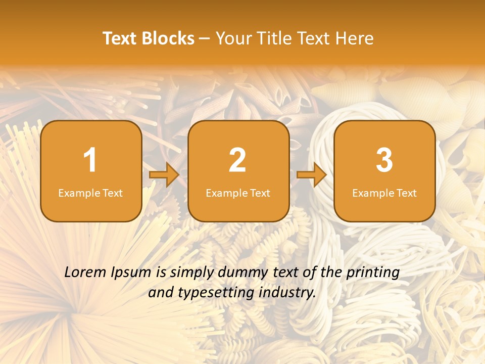 Dozen Eggs Fruit Sausage PowerPoint Template