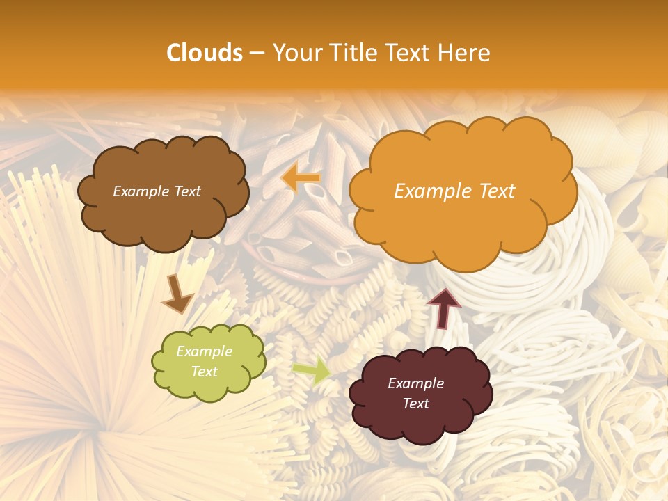 Dozen Eggs Fruit Sausage PowerPoint Template