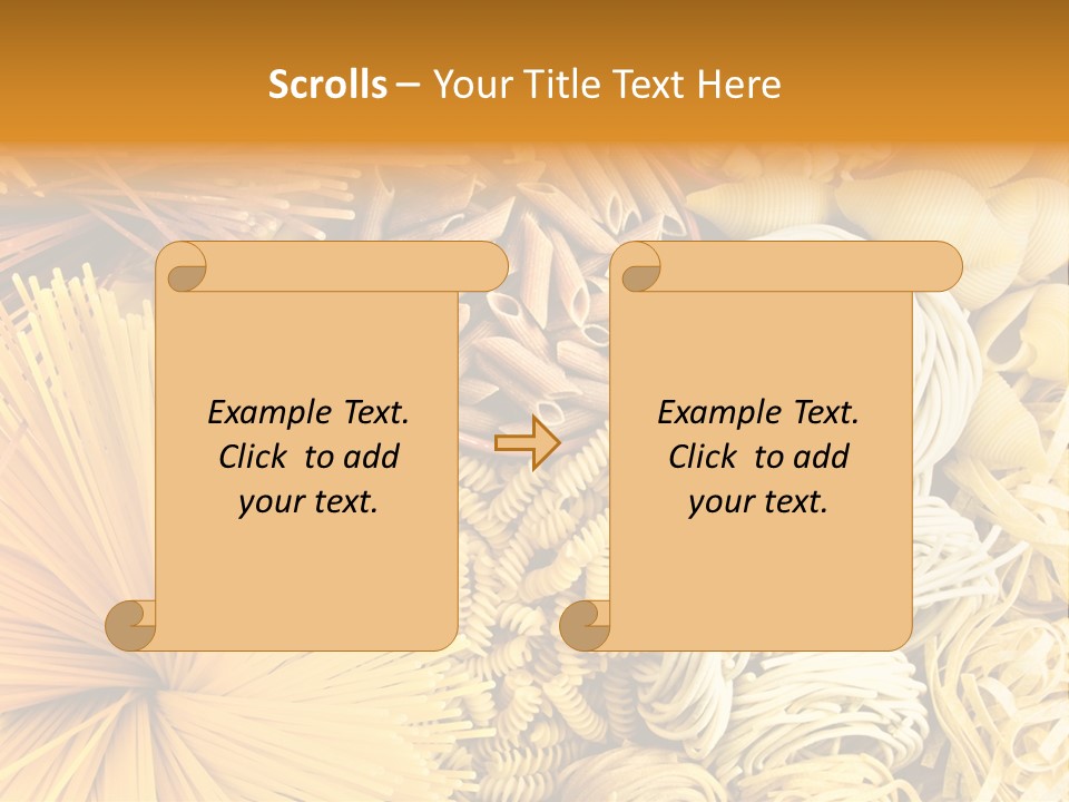 Dozen Eggs Fruit Sausage PowerPoint Template