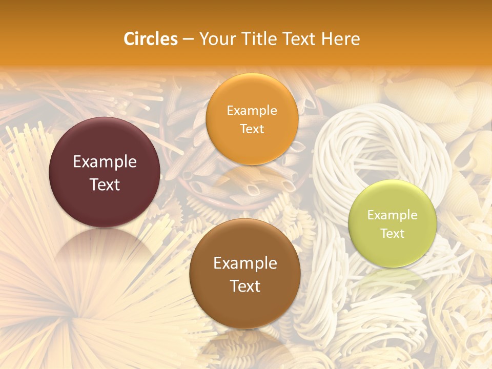 Dozen Eggs Fruit Sausage PowerPoint Template