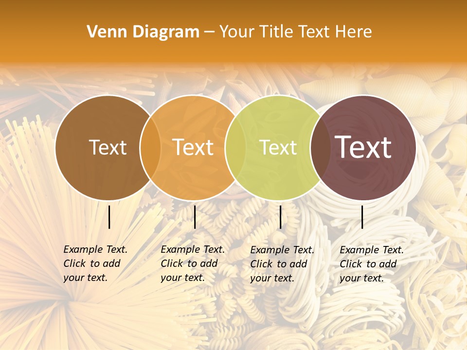 Dozen Eggs Fruit Sausage PowerPoint Template