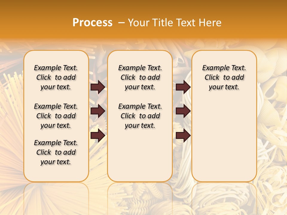 Dozen Eggs Fruit Sausage PowerPoint Template