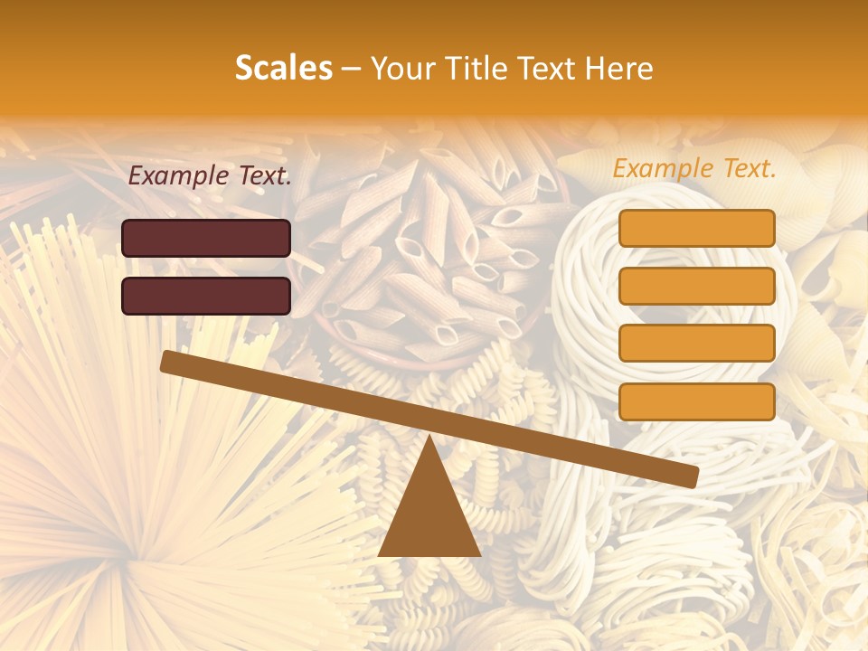 Dozen Eggs Fruit Sausage PowerPoint Template