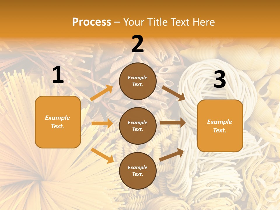 Dozen Eggs Fruit Sausage PowerPoint Template