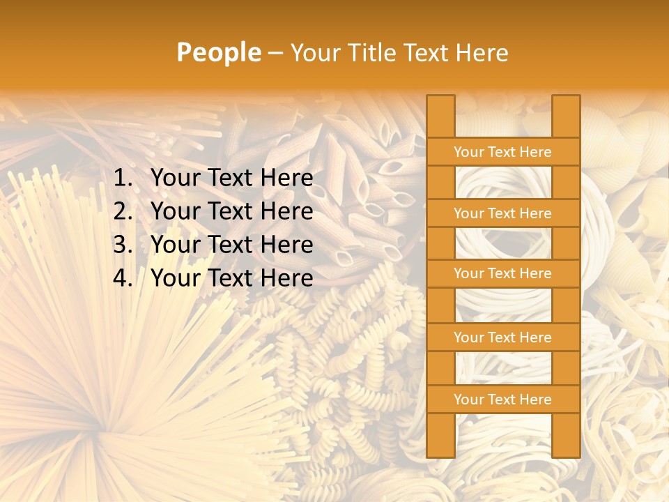 Dozen Eggs Fruit Sausage PowerPoint Template