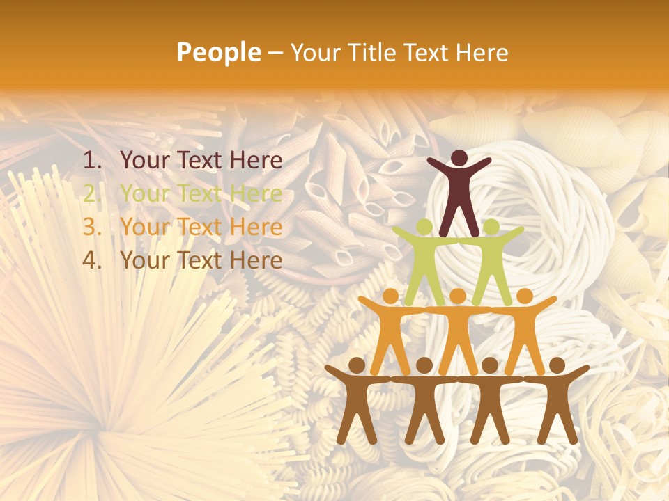 Dozen Eggs Fruit Sausage PowerPoint Template