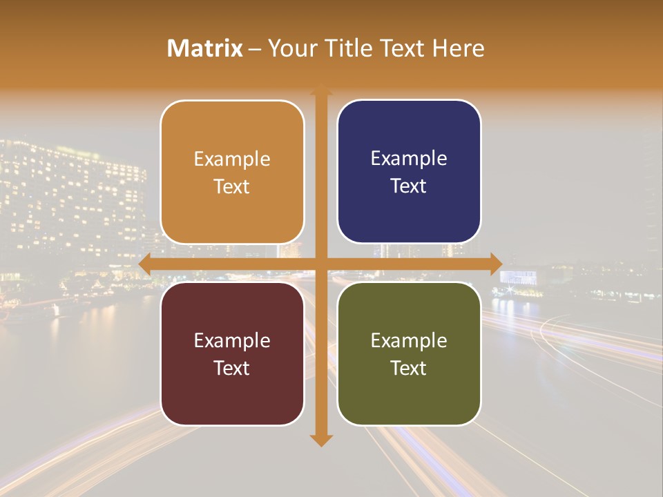 Night Movement Architecture PowerPoint Template