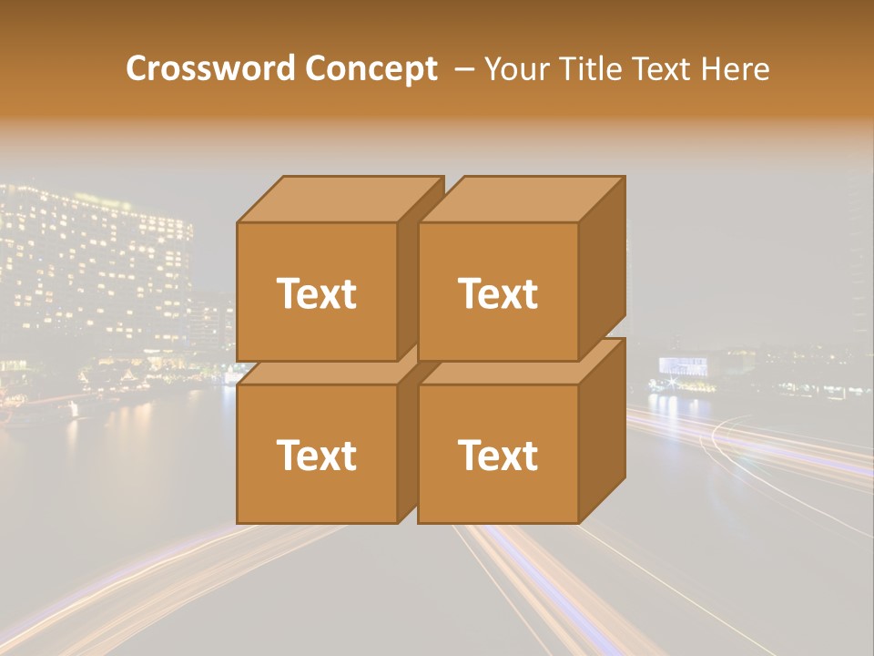 Night Movement Architecture PowerPoint Template