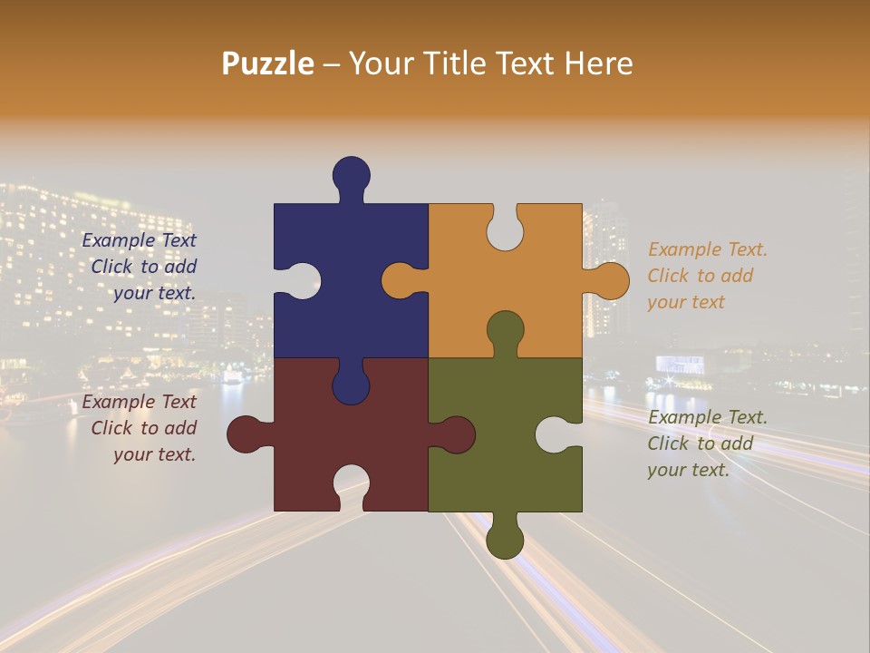 Night Movement Architecture PowerPoint Template