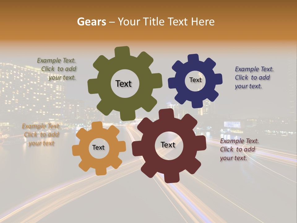 Night Movement Architecture PowerPoint Template