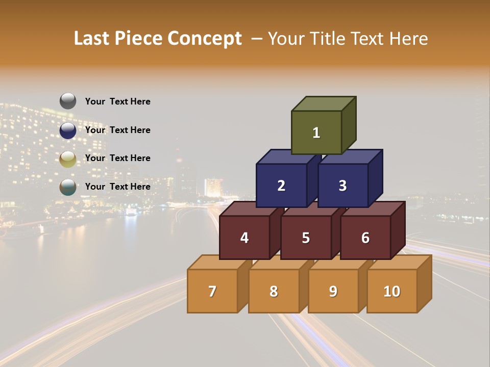 Night Movement Architecture PowerPoint Template