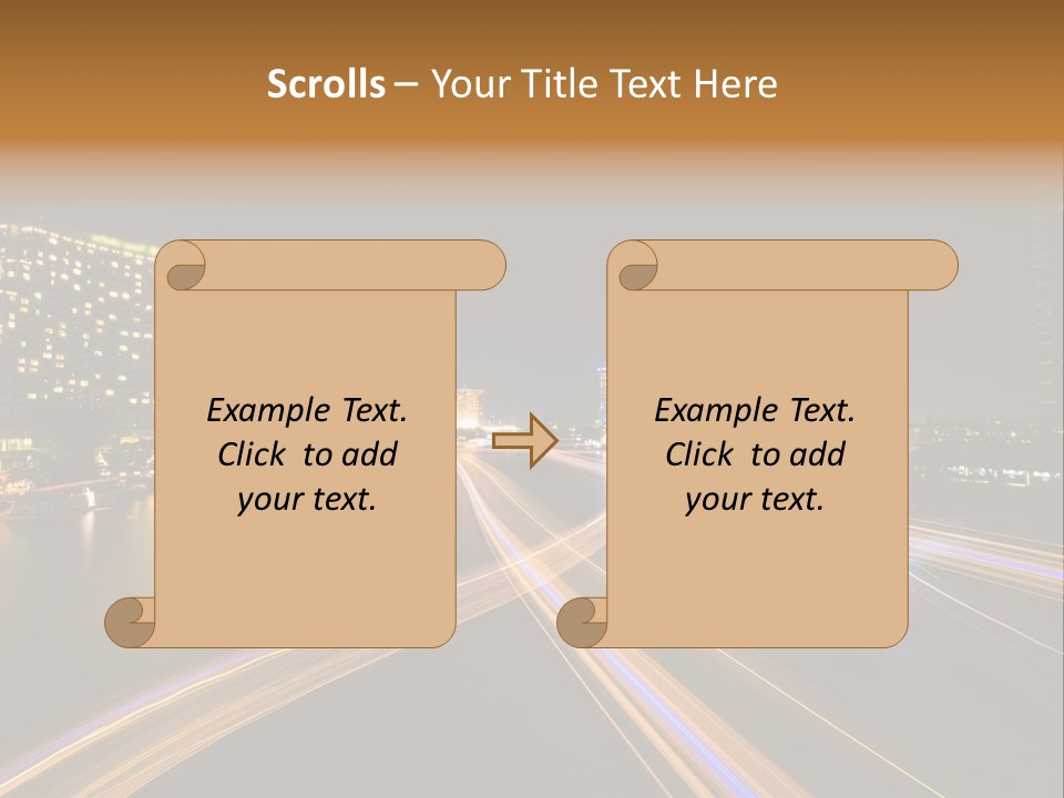 Night Movement Architecture PowerPoint Template