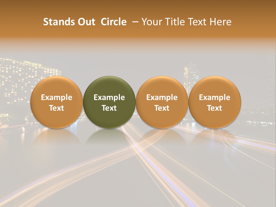 Night Movement Architecture PowerPoint Template