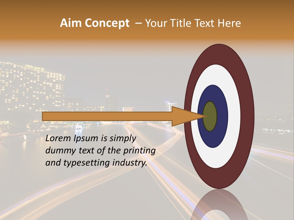 Night Movement Architecture PowerPoint Template