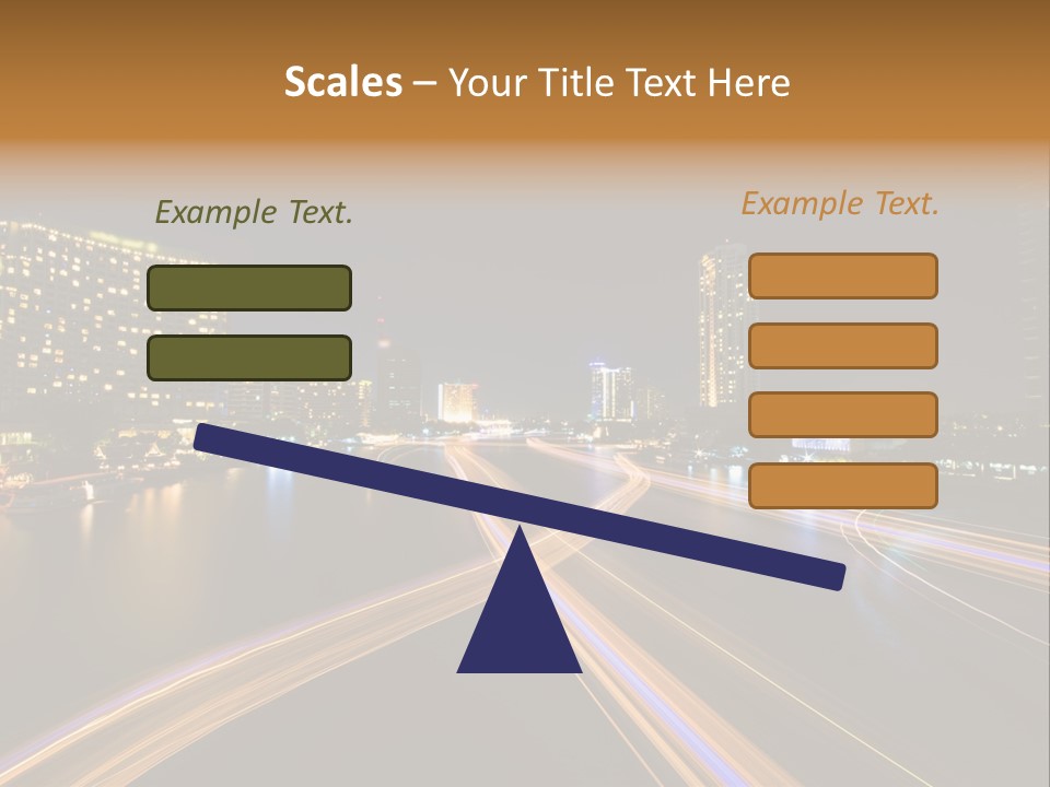 Night Movement Architecture PowerPoint Template