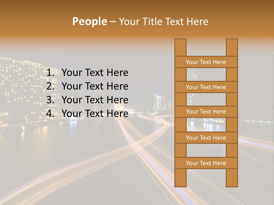 Night Movement Architecture PowerPoint Template
