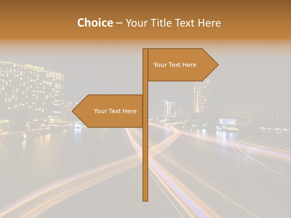 Night Movement Architecture PowerPoint Template