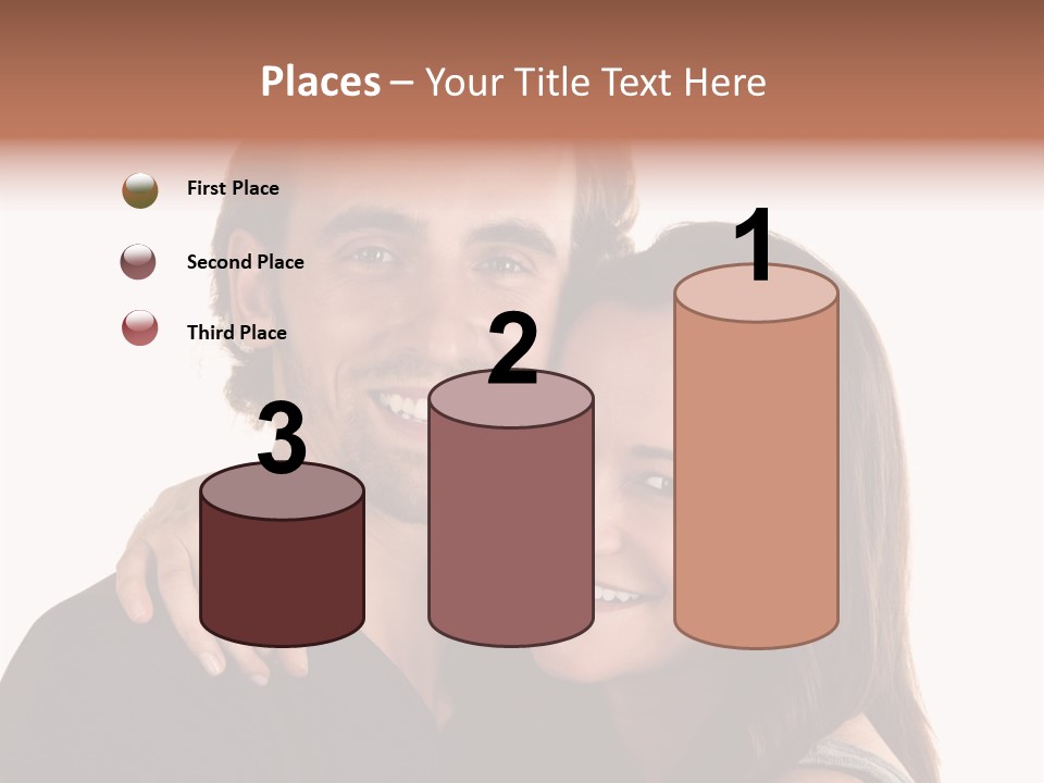 Married Cut Out European PowerPoint Template