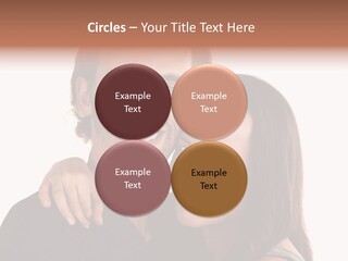 Married Cut Out European PowerPoint Template