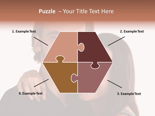 Married Cut Out European PowerPoint Template