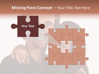 Married Cut Out European PowerPoint Template