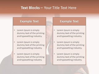 Married Cut Out European PowerPoint Template