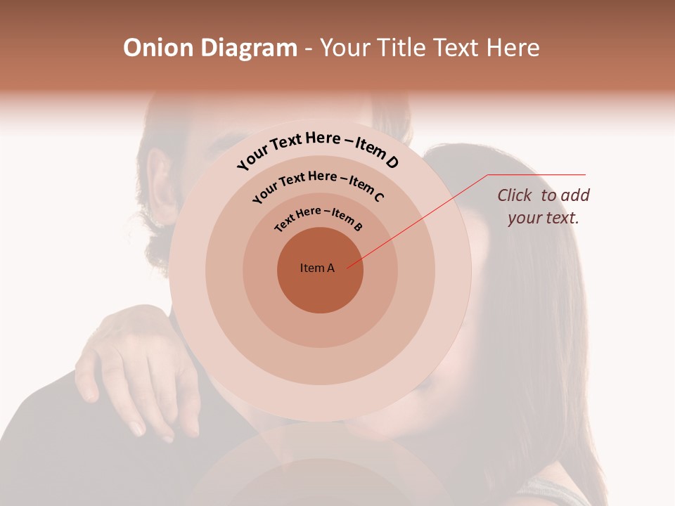 Married Cut Out European PowerPoint Template