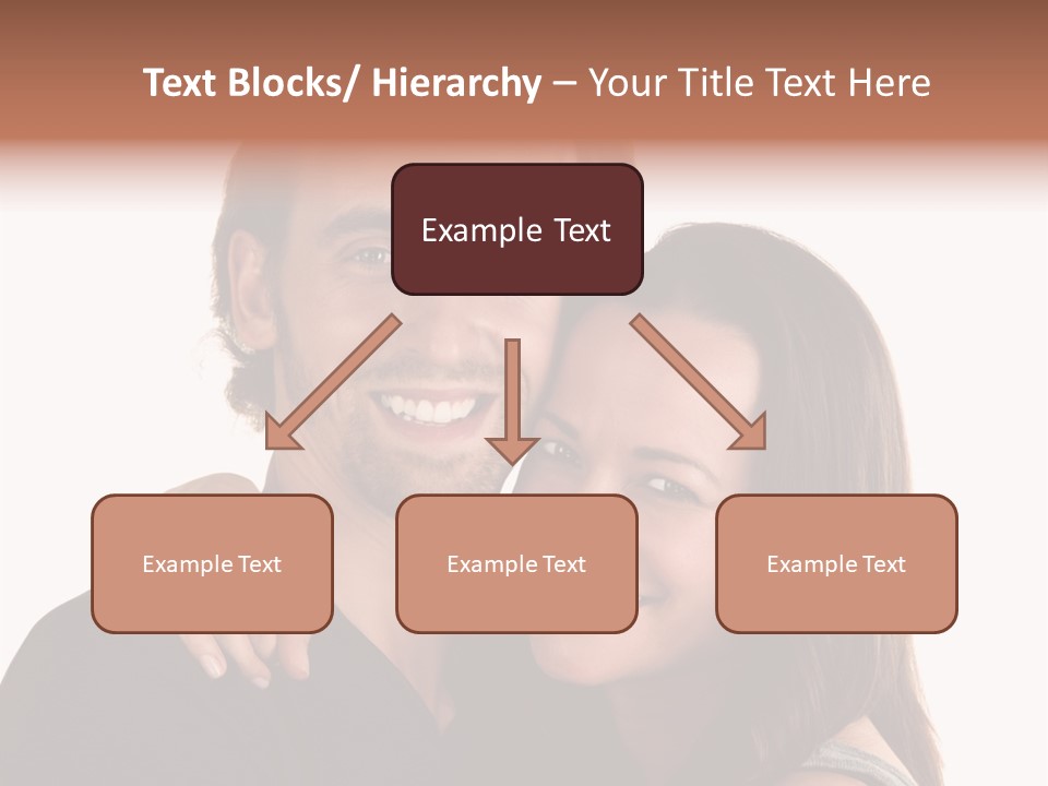 Married Cut Out European PowerPoint Template