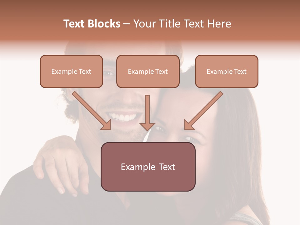 Married Cut Out European PowerPoint Template