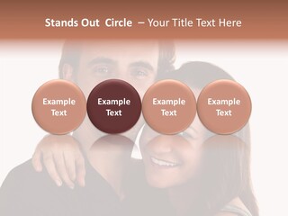 Married Cut Out European PowerPoint Template