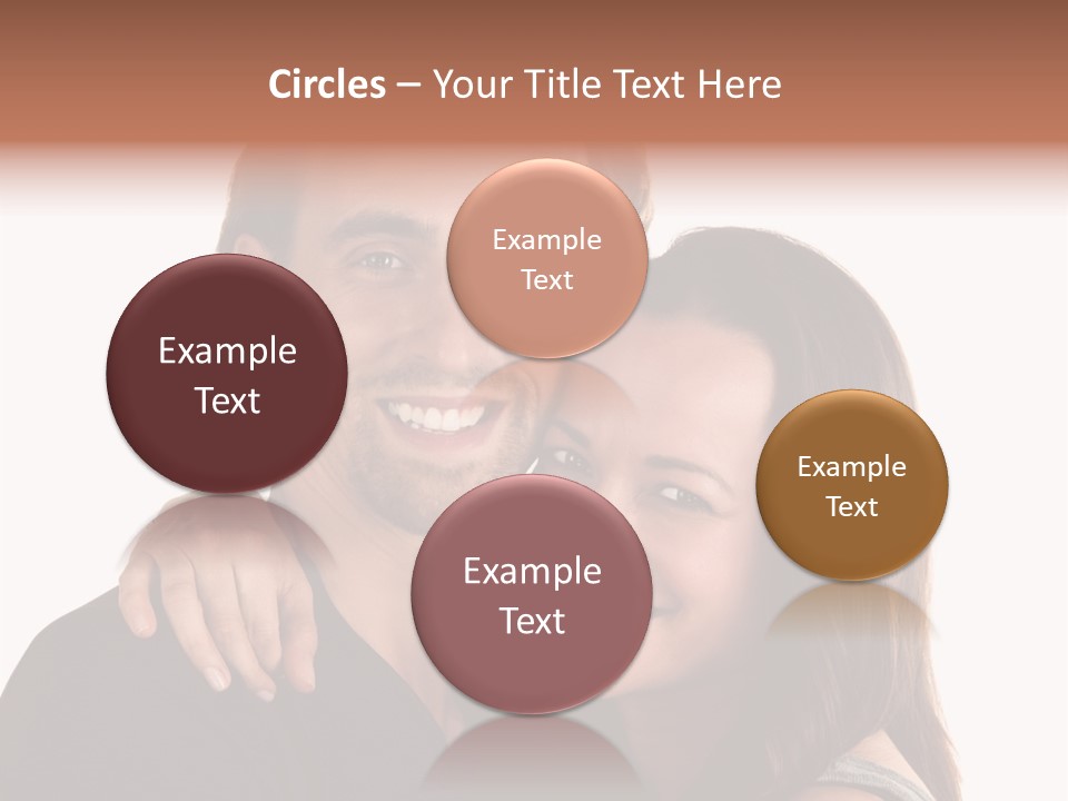 Married Cut Out European PowerPoint Template