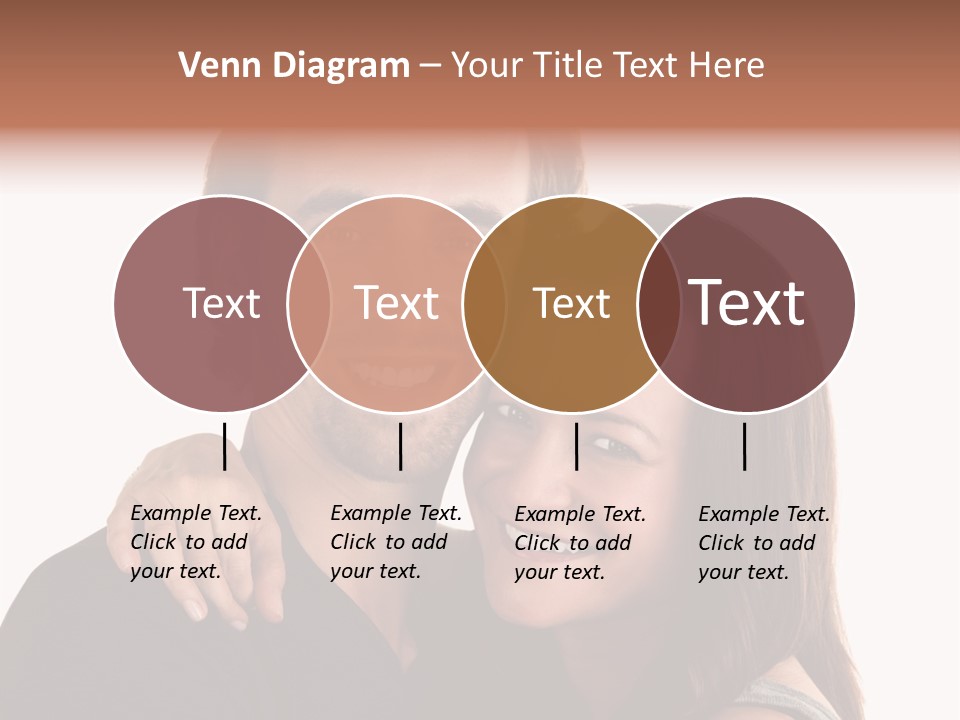 Married Cut Out European PowerPoint Template