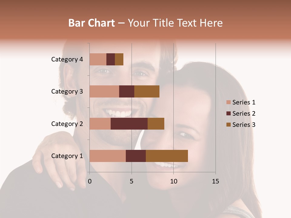 Married Cut Out European PowerPoint Template