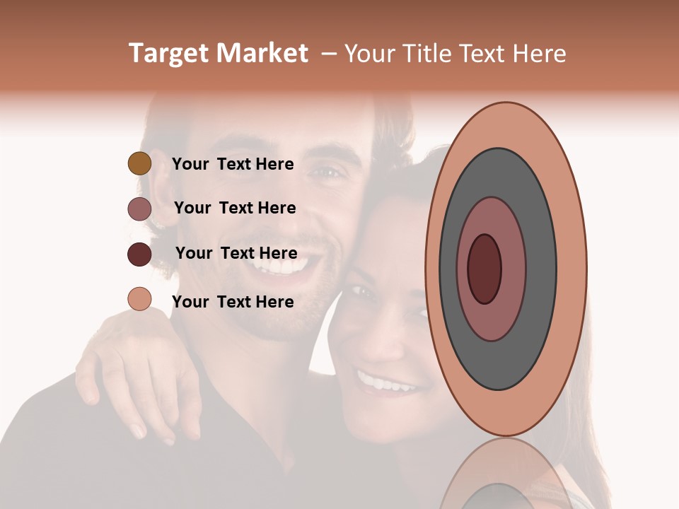 Married Cut Out European PowerPoint Template