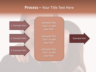 Married Cut Out European PowerPoint Template