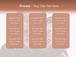 Married Cut Out European PowerPoint Template